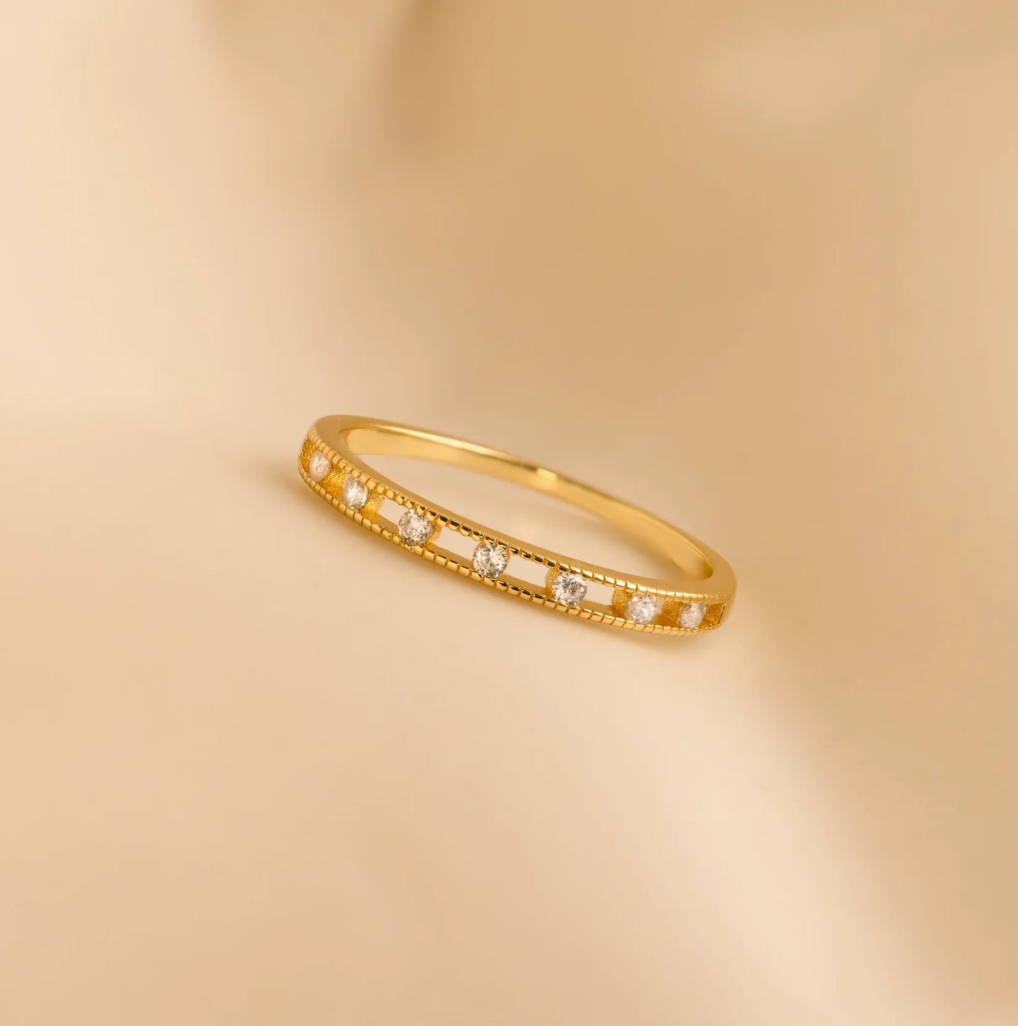 Diamond Station Ring