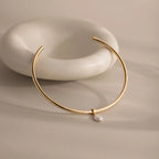 Pearl Cuff Choker Necklace