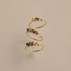 Multiple Baguette Birthstone Ring
