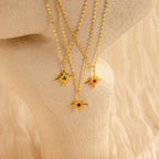 Star Birthstone Necklace