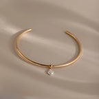 Pearl Cuff Choker Necklace