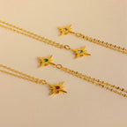 Star Birthstone Necklace
