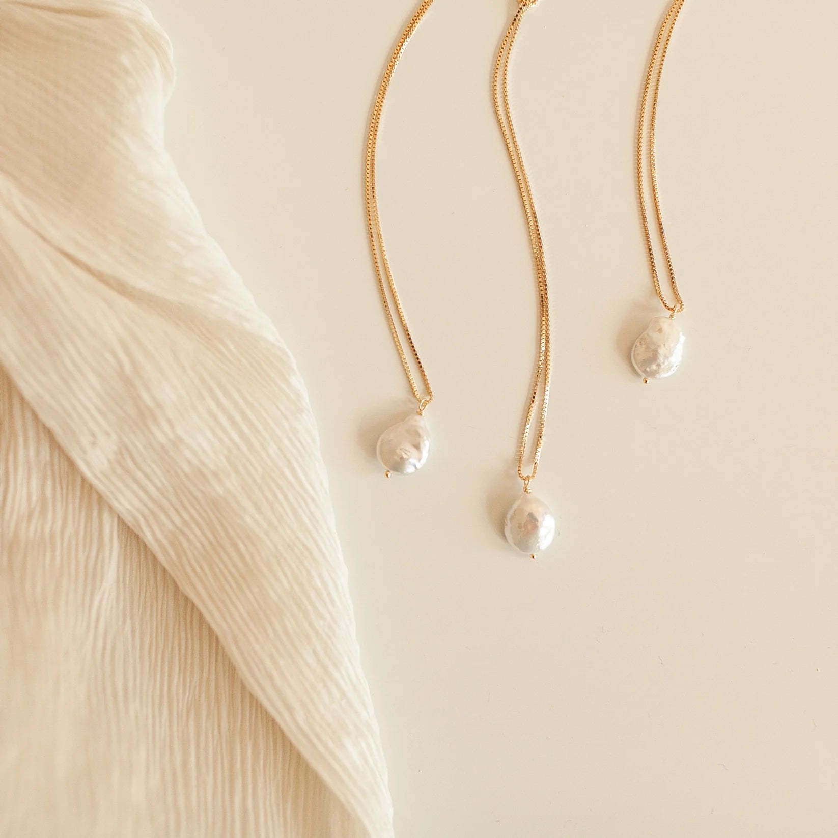 Sadie Pearl Necklace