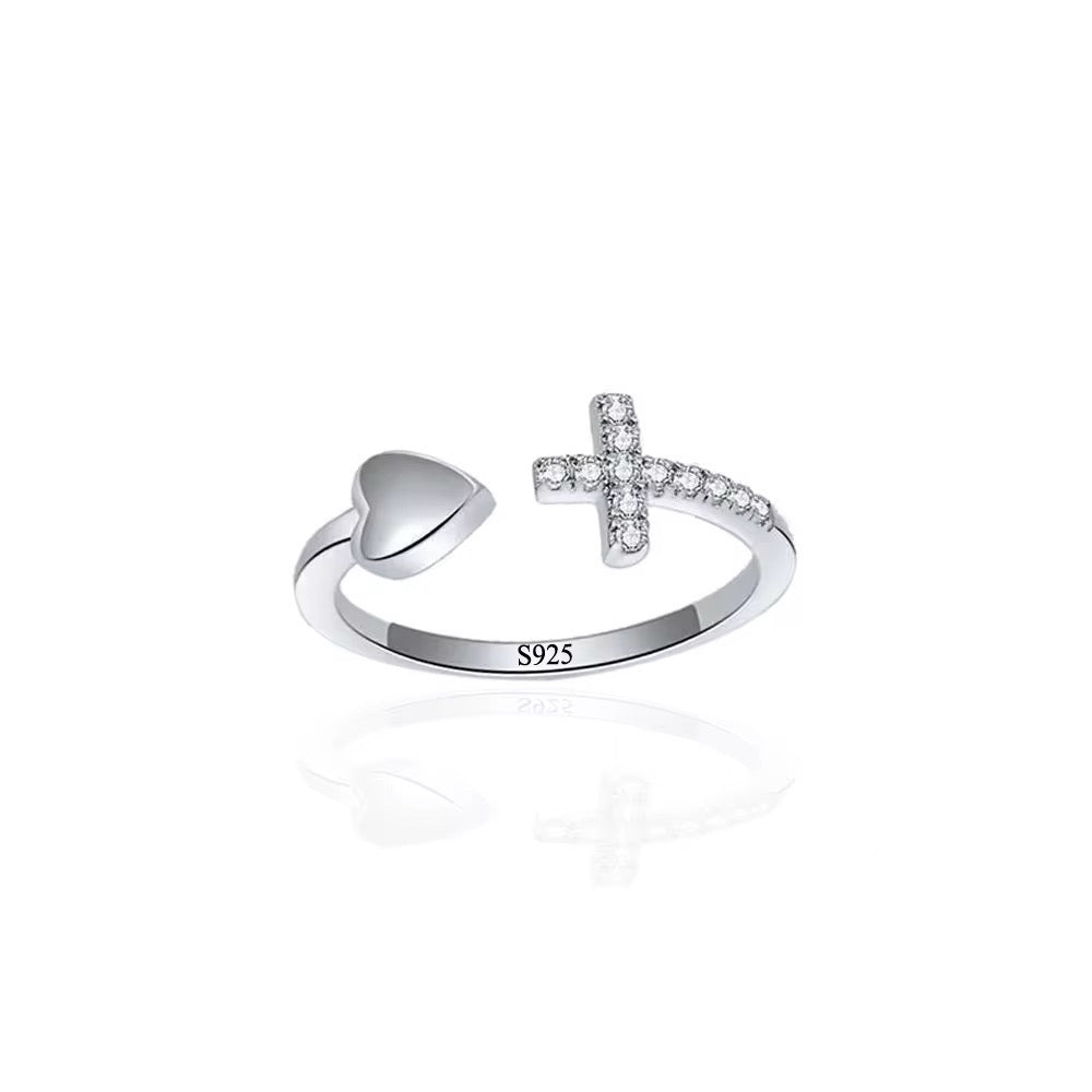 Cross Embrace Ring