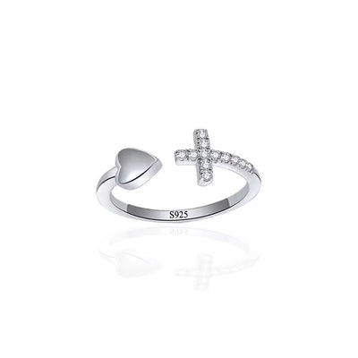 Cross Embrace Ring