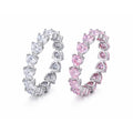 Heart Eternity Zirconia Ring