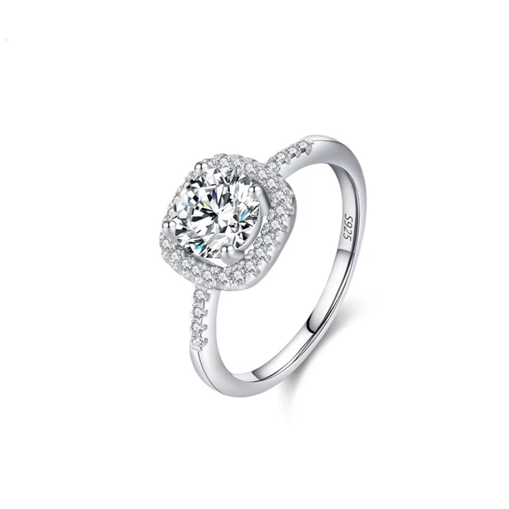 Zirconia Accent Silver