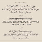 Callie Name Necklace in Box Chain