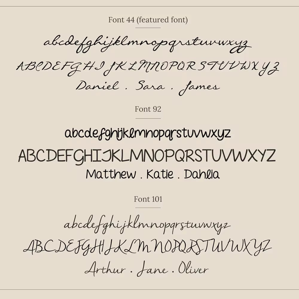 Callie Name Necklace in Box Chain