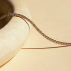 Diamond Tennis Choker Necklace