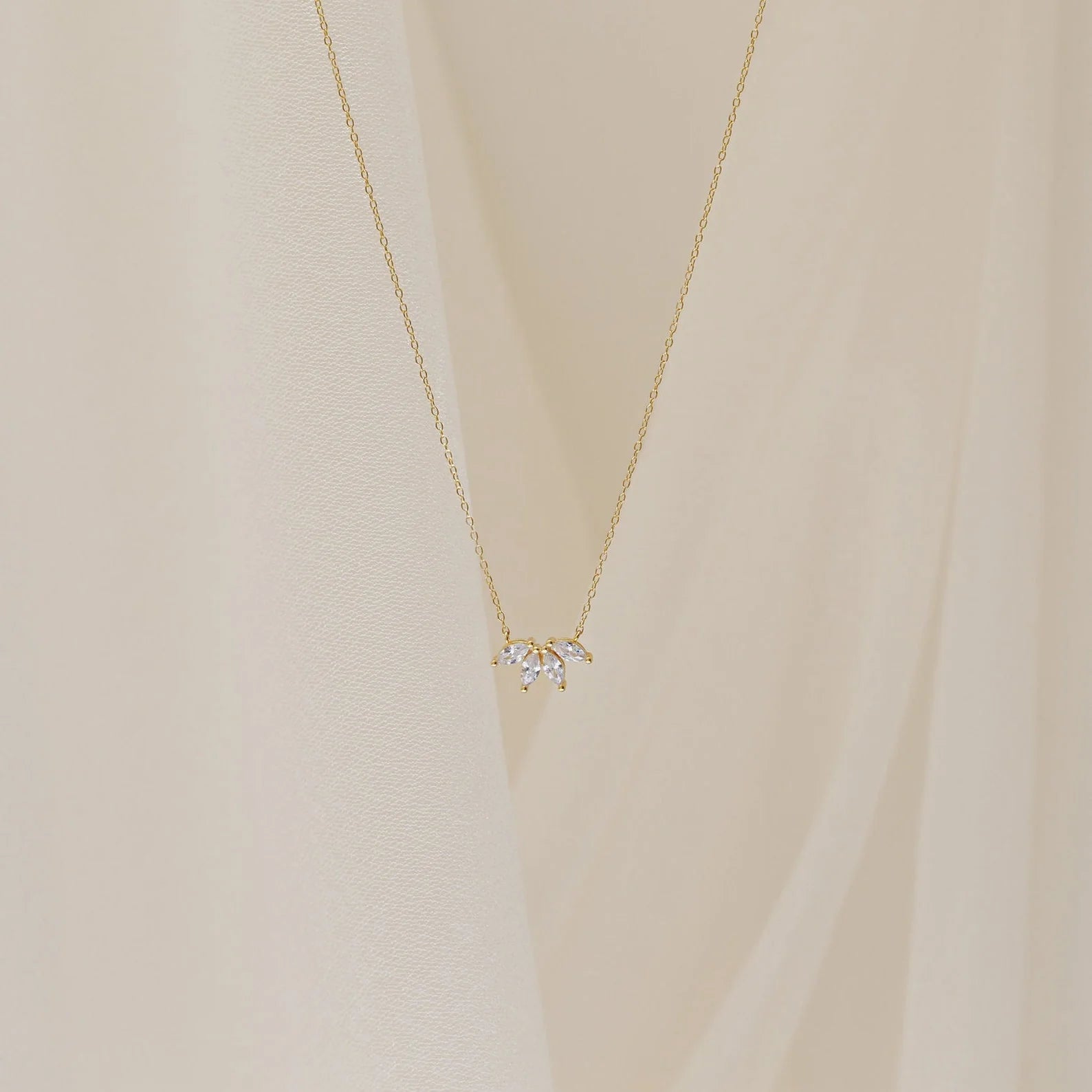 Marquise Diamond Necklace