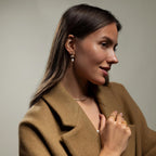 Aquamarine Pearl Drop Earrings