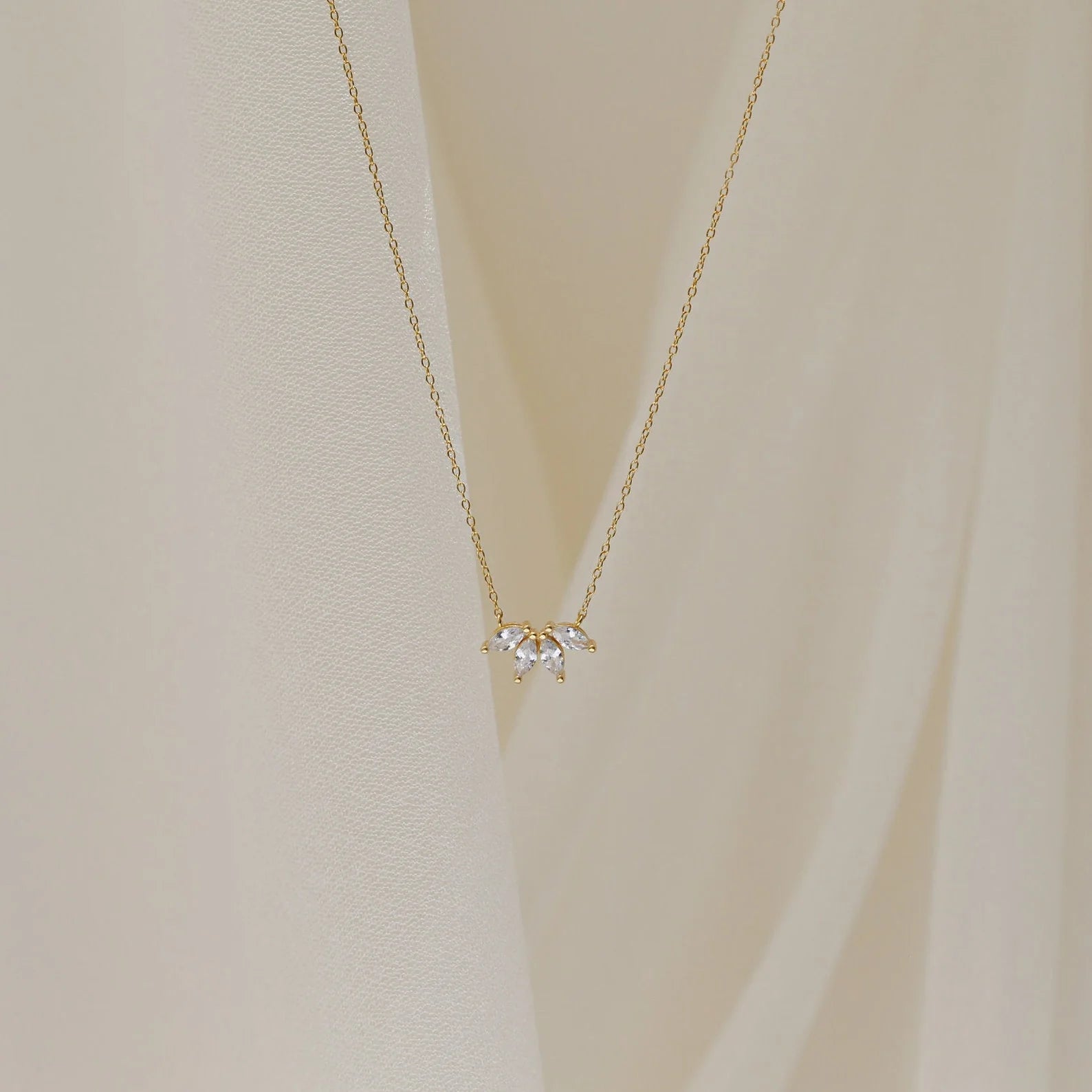 Marquise Diamond Necklace