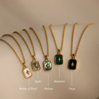 North Star Gemstone Necklace