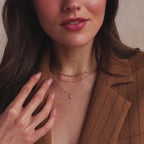 Clover Birthstone Necklace