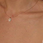 Pearl Hummingbird Necklace