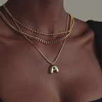 Bubble Letter Necklace
