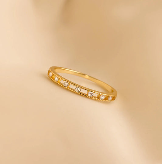 Diamond Station Ring