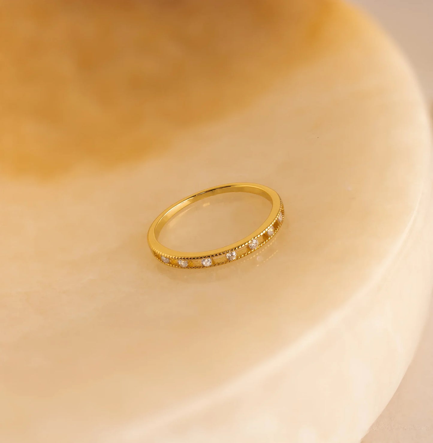 Diamond Station Ring